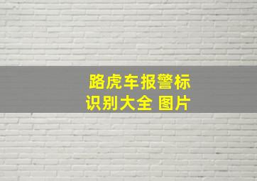 路虎车报警标识别大全 图片